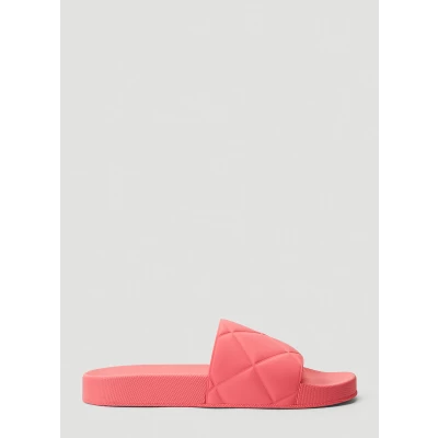 Bottega Veneta Slider Slides in Pink