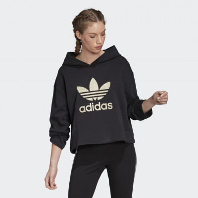 adidas Premium Hoodie Black XS Womens