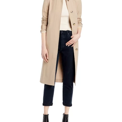 Single Breasted Trench Coat