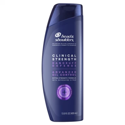 CLINICAL STRENGTH DANDRUFF DEFENSE + ADVANCED OIL CONTROL SHAMPOO
