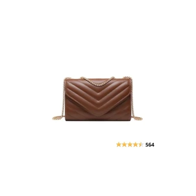 Dasein Women Small Quilted Crossbody Bags Stylish Designer Evening Bag Clutch Purses and Handbags with Chain Shoulder Strap
