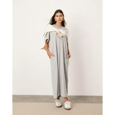 T-Shirt Maxi Dress with Pockets