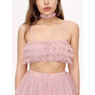 Pleated Tank Top