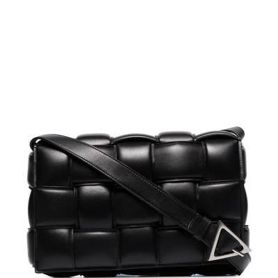 Bottega Veneta Padded Cassette leather shoulder bag - Black