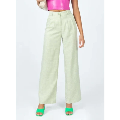 Archer Pants Green Check