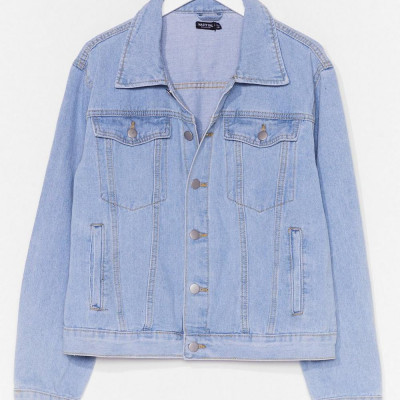 Plus Size Oversized Denim Jacket | Nasty Gal