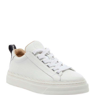 Lauren Low-Top Leather Sneakers