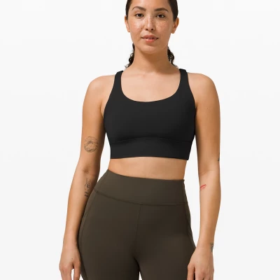 Energy Bra Long Line Medium Support, BÃ¢â‚¬â€œD Cup