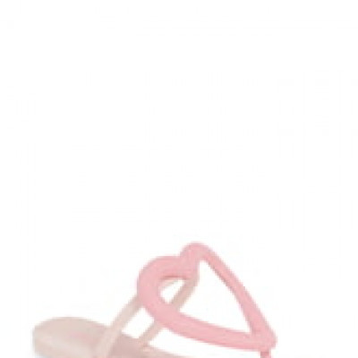 Womens Melissa Big Heart Flip Flop