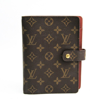 Louis Vuitton Monogram Planner Cover Monogram Agenda Mm R20004
