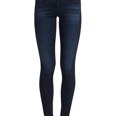AG Jeans Womens Farah High-Rise Skinny Ankle Jeans - Brooks - Size 24 (0)