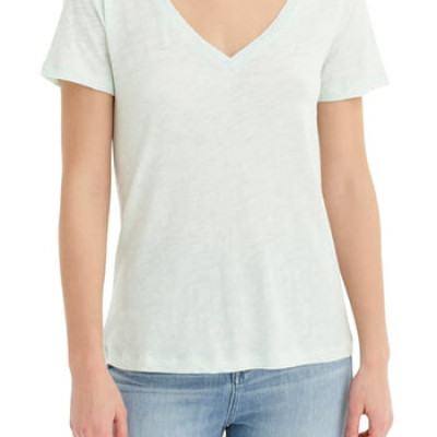 Womens J.crew Vintage Cotton V-Neck Tee