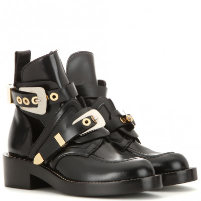Ceinture Leather Derby Boots