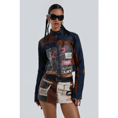 Daytona Zip Off Sleeve Moto Jacket