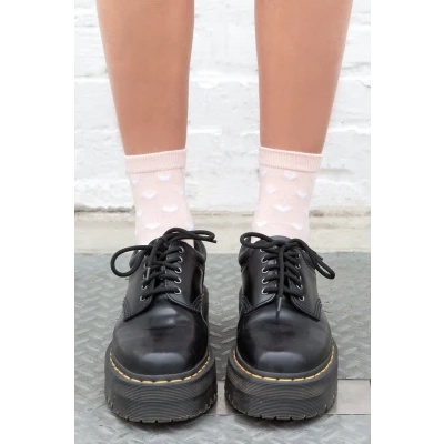 Pink Heart Socks