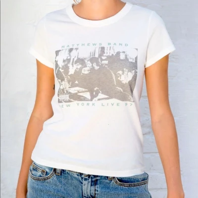 Brandy Melville Dave Matthews Band NY LIVE 97 Tee