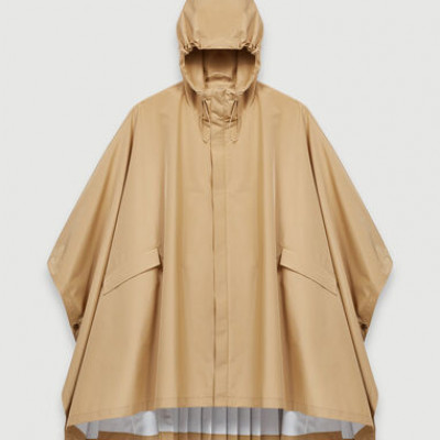 220GALAK Oversized windbreaker pleated at back