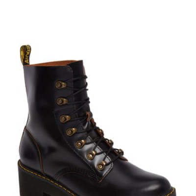 Womens Dr. Martens Leona Heeled Boot