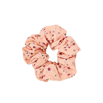 Printed Scrunchie In Dusty Pink Floral