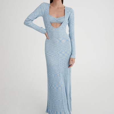 Biza Dress White Wash