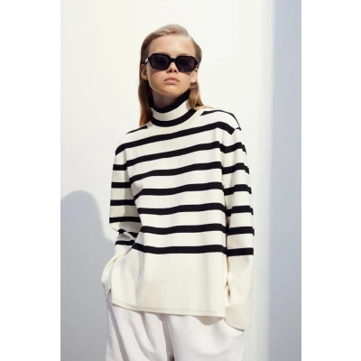 Mock Turtleneck Sweater