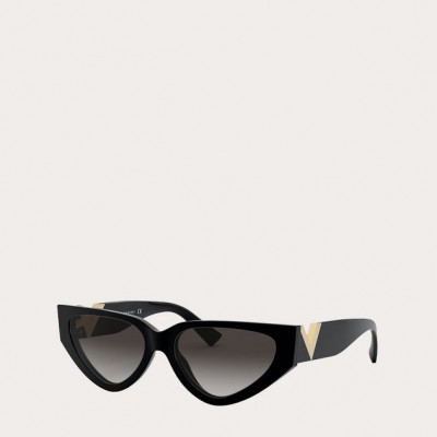 Acetate Cat-Eye Sunglasses With Vlogo
