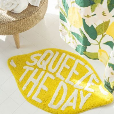 Squeeze The Day Bath Mat