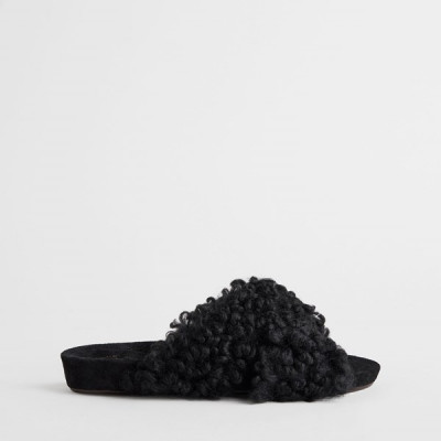 Doris Black Everyday Sandals