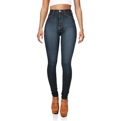Vibrant Women’s Denim Skinny Jeans – Super Stretch High Waisted Classic Casual Slim Fit Pants