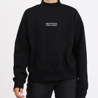 The "Brunette The Label" Step Sister Mock Neck Sweatshirt