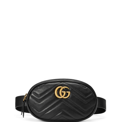 GG Marmont Small Matelasse Leather Belt Bag