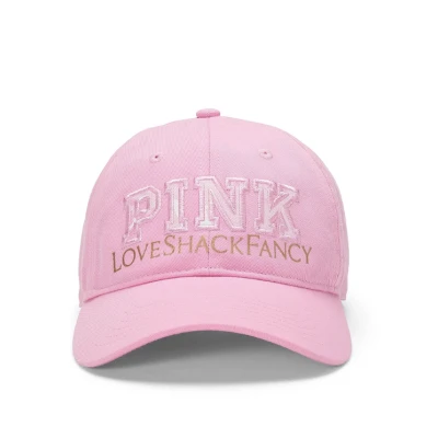 PINK x LoveShackFancy Baseball Hat
