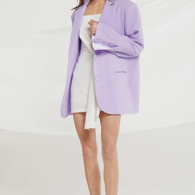 Siena Boyfriend Blazer in Candy Color