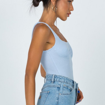 Karla Bodysuit Blue