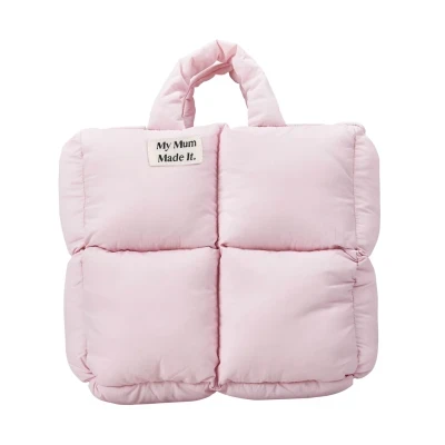 Puffer Tote Bag - Pink