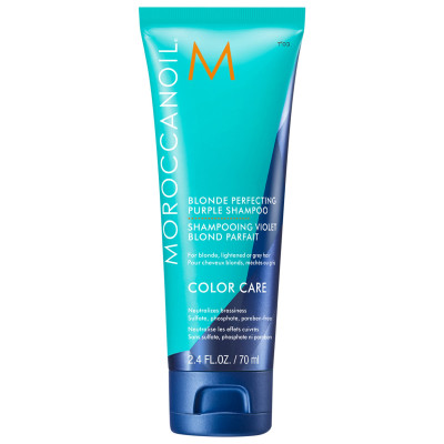 Moroccanoil Mini Blonde Perfecting Purple Shampoo 2.4 oz/ 70 mL