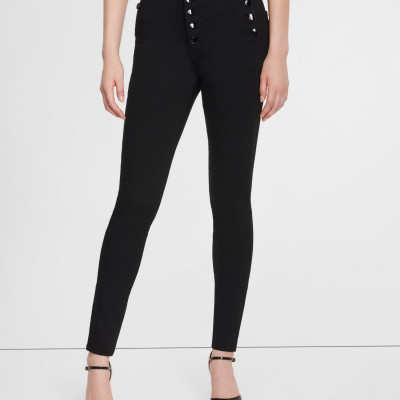 J Brand Natasha Sky High Rise Skinny Jean in Stretch Denim