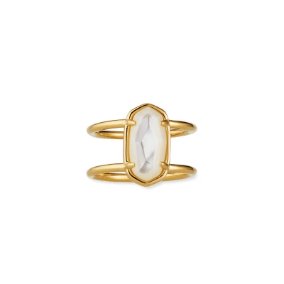 18k Gold Vermeil Elyse Double-Band Ring