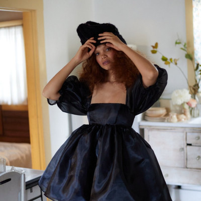 The Caviar Puff Dress *Pre Order shipping March 20