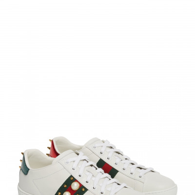Womens Gucci New Ace Low Top Sneaker