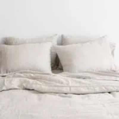 STONEWASHED LINEN BED BUNDLE - EARTH SERIES