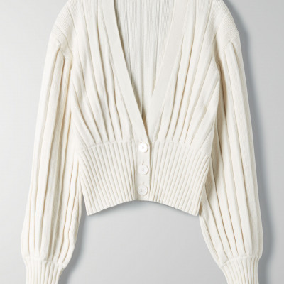 New Plunge Front Cardigan
