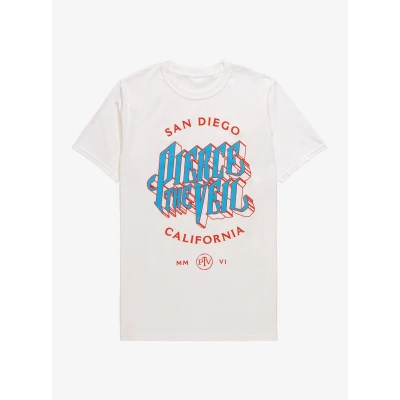 Pierce The Veil San Diego Girls T-Shirt