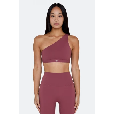 SPORTBODYâ„¢ ONE SHOULDER BRA - CANYON