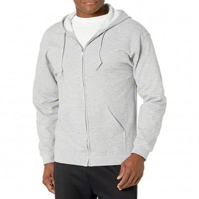 Men's Fleece Zip Hooded Sweatshirt