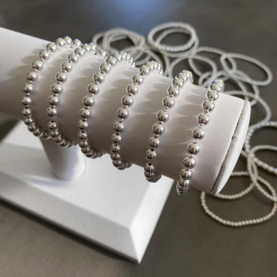 Large Sterling Silver Bracelet