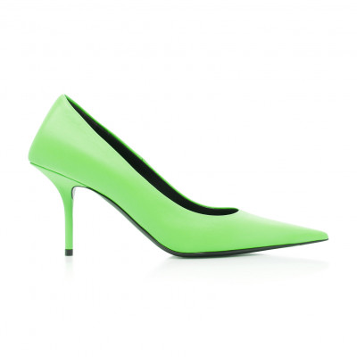Balenciaga Square Knife Leather Pumps