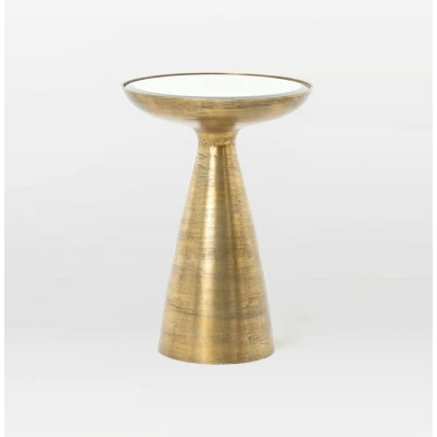 Gilded Brass Side Table