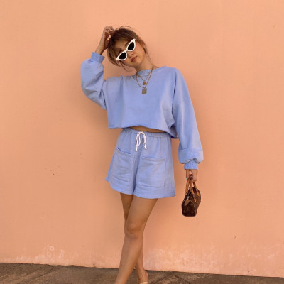 Aimee Shorts Dawn Blue