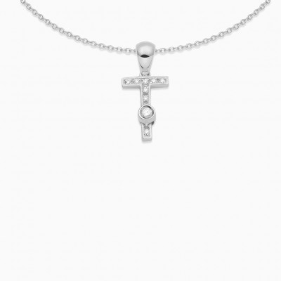 Joujou Diamond T Necklace